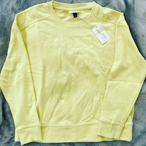 Yellow Sweatshirt